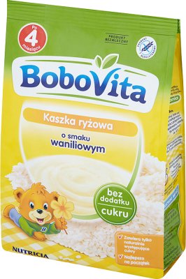 Bobovita kaszka ryżowa waniliowa