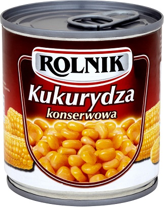 Rolnik kukurydza konserwowa