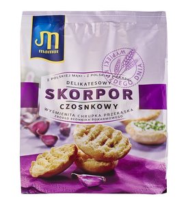 Mamut Skorpor grzanki czosnkowe