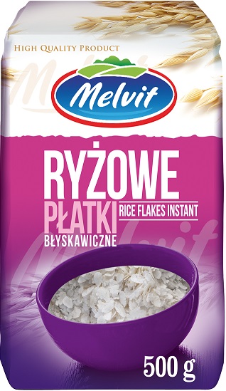 Melvit Płatki ryżowe błyskawiczne