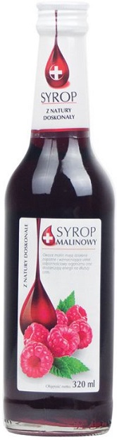 SYRUP raspberry without the addition of preservatives