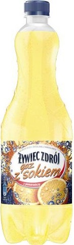 Zywiec Zdroj Mineralwasser mit Orangensaft