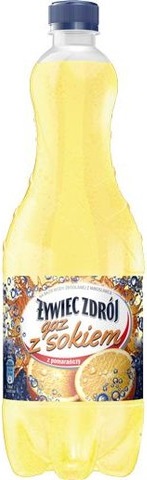 Zywiec Zdroj sparkling water with orange juice