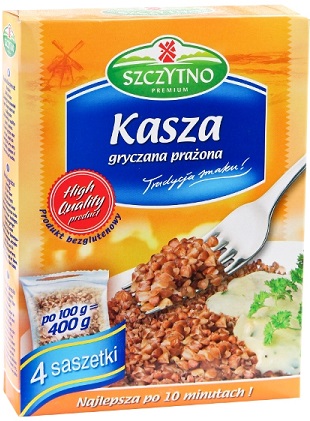 Szczytno Kasza gryczana prażona 4 x 100g