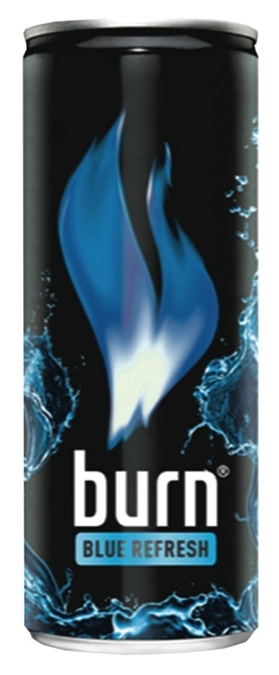 Burn energy drink Blue refresh