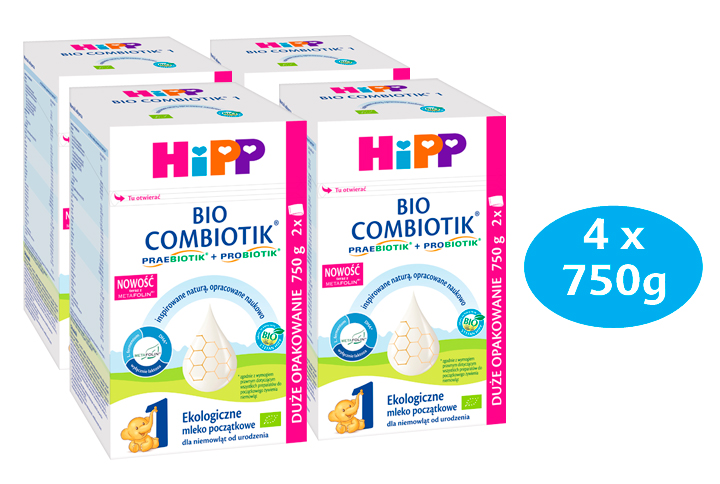 HiPP 1 BIO COMBIOTIK Экологическое детское молоко