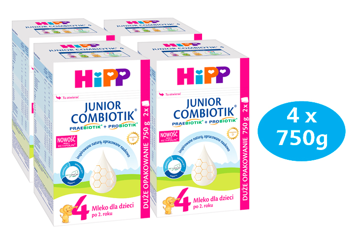 HIPP 4 JUNIOR COMBIOTIK para niños