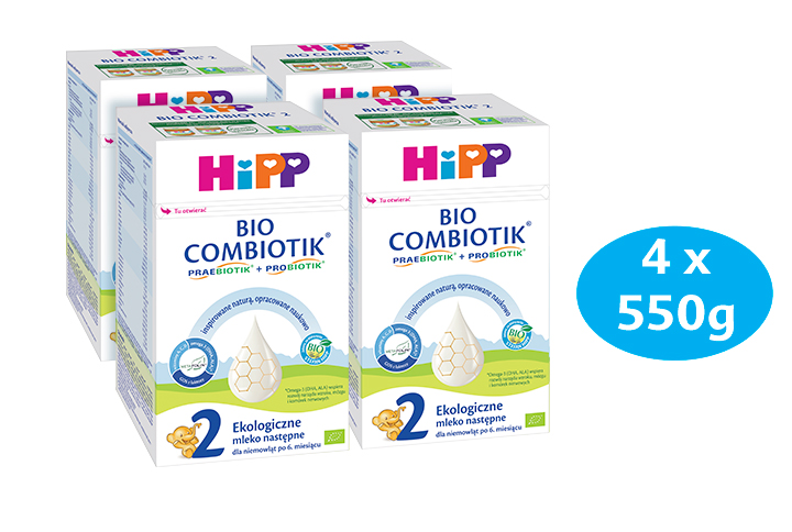 HIPP 2 BIO COMBIOTIK Ecological follow-on milk for infants