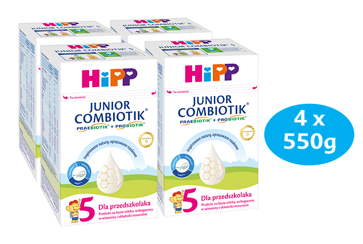 HiPP 5 JUNIOR COMBIOTIK для дошкольников от 2,5 лет