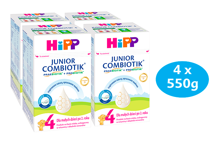 HIPP 4 JUNIOR COMBIOTIK para niños