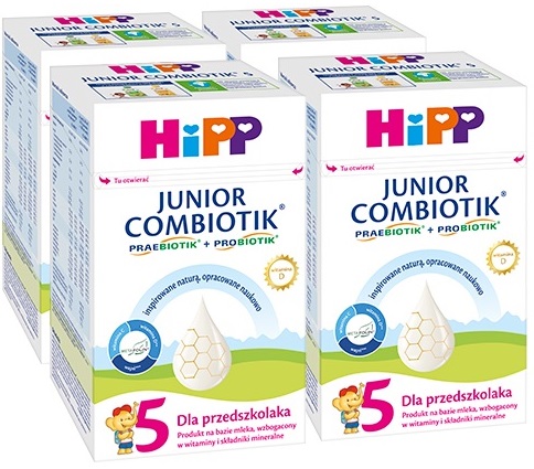 HiPP 5 JUNIOR COMBIOTIK para preescolares  