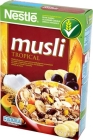 muesli cereal with tropical fruits and nuts