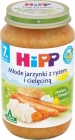 HiPP Junges Gemüse mit Reis und Kalbfleisch BIO