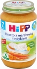 Risotto HiPP con zanahorias y pavo BIO