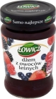 low-sugar jam with forest fruits