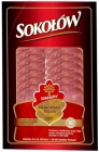 Gold Krakow dry sausage , sliced