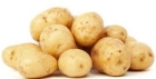 Washed potatoes