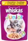 Junior - die Fleischstücke in einer köstlichen Gelee für Katzen Alter von 1 bis 12 Monate - ein Beutel Huhn