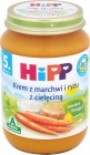 HiPP Young carrot with rice and veal BIO