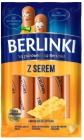 Berlinki saucisses fines de porc avec du fromage 250g