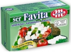 Ensalada Mlekovita y sándwich de queso favita semigraso 16% de grasa