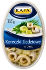 Rafa Koreczki śledziowe w oleju