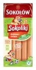 Sokoliki Цыпленок и телятины колбасы, копченые и на пару, 87% мяса