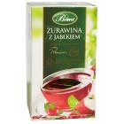 fruit tea in sachets with apple cranberry