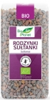 Bio Planet raisins sultanas, a product of organic farming