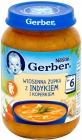 Cuisine polonaise printemps soupe à la dinde et à l'aneth