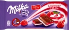 milk chocolate with a milky filling with the taste of raspberry