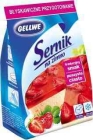 ungebackenen Käsekuchen mit einem Gelee -Topping