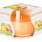 Bispol scented candle in glass Summer Fruits