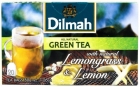 Dilmah All Natural Green Tea green, with lemongrass and lemon flavor