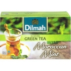 Dilmah All Natural Green Tea verde, con hojas de menta