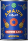Amaizin ananas w plastrach BIO