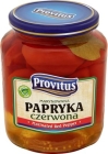 marinated red paprika
