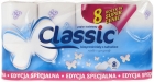 Velvet Classic toilet paper classically white with print