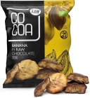 Cocoa bananas in raw chocolate ORGANIC