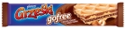 Grześki Gofree gaufre couches de crème au chocolat avec des noix