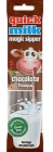 Quick Milk Flavored straws for milk with a chocolate flavor (5x6g)