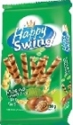 Happy Swing tube wafer with hazelnut cream