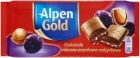 Alpen Gold молочный шоколад орех изюм 90 г