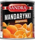 Sandra mandarina en almíbar