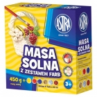 Astra masa de sal 450g + 6 colores 3 colores cartel pinta 3 colores de la pintura metálica