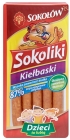 Falcons Sokoliki Sausages 87% pork and veal meat