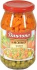 Dawtona carrots and peas