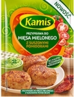 Kamis condimento para los tomates secados al sol carne picada