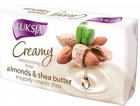 Luksja amandes barre de savon crème et le beurre de karité
