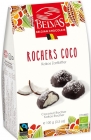 Belvas Belgian chocolates with coconut filling, fair trade gluten-free BIO
